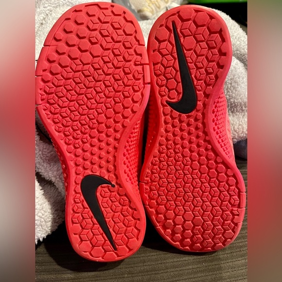 Nike flywire metcon 2 bright orange training shoes - Picture 4 of 7